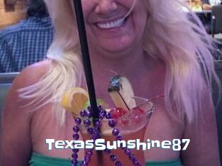 TexasSunshine87